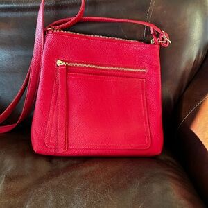 Chic Red Crossbody Bag
